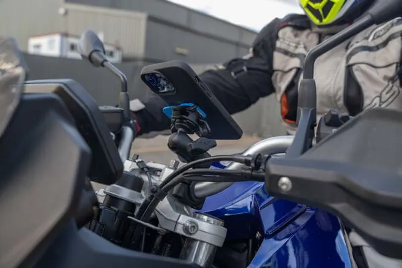 Quad Lock Motorcycle Vibration Dampener in Black-3